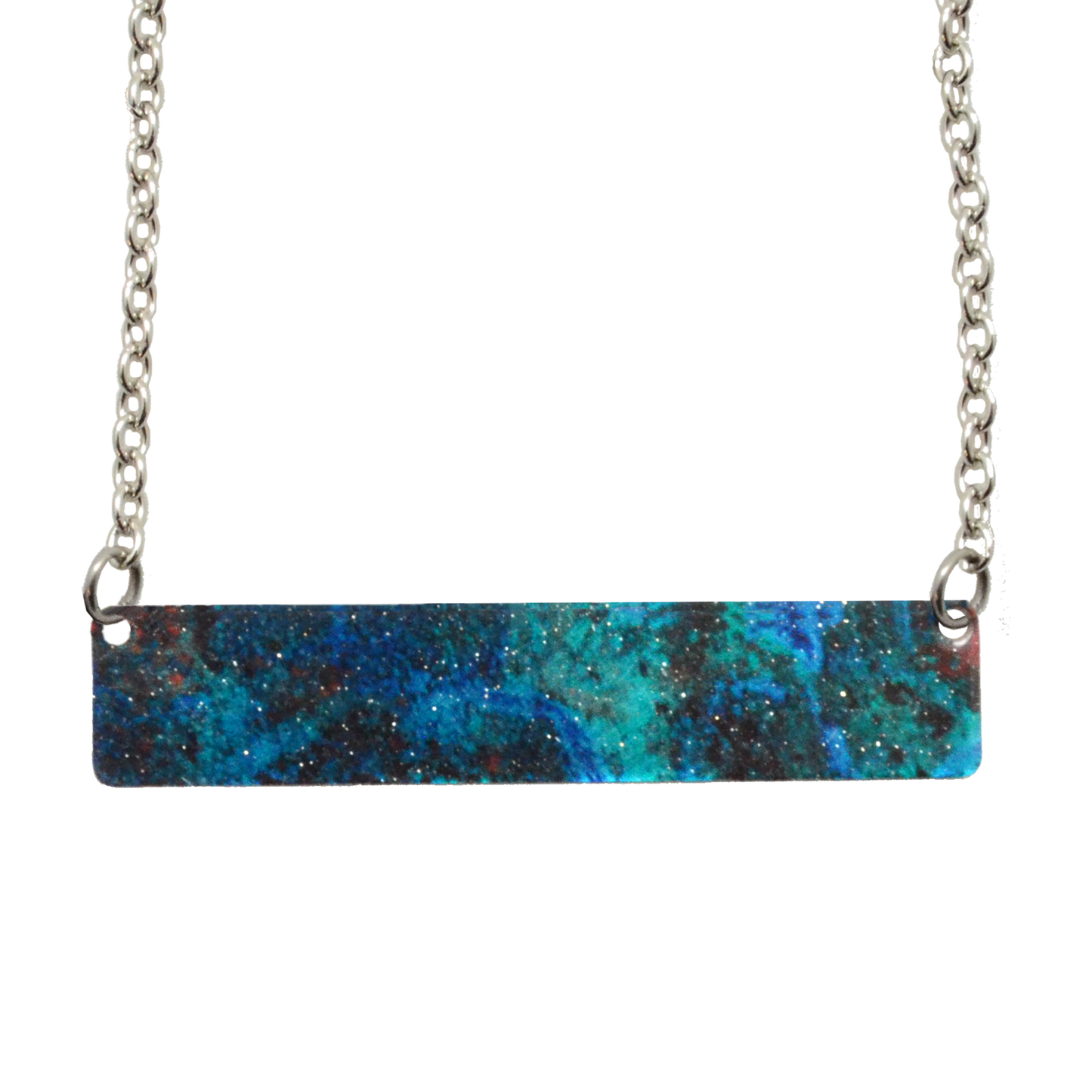 Malachite 2" Bar Necklace