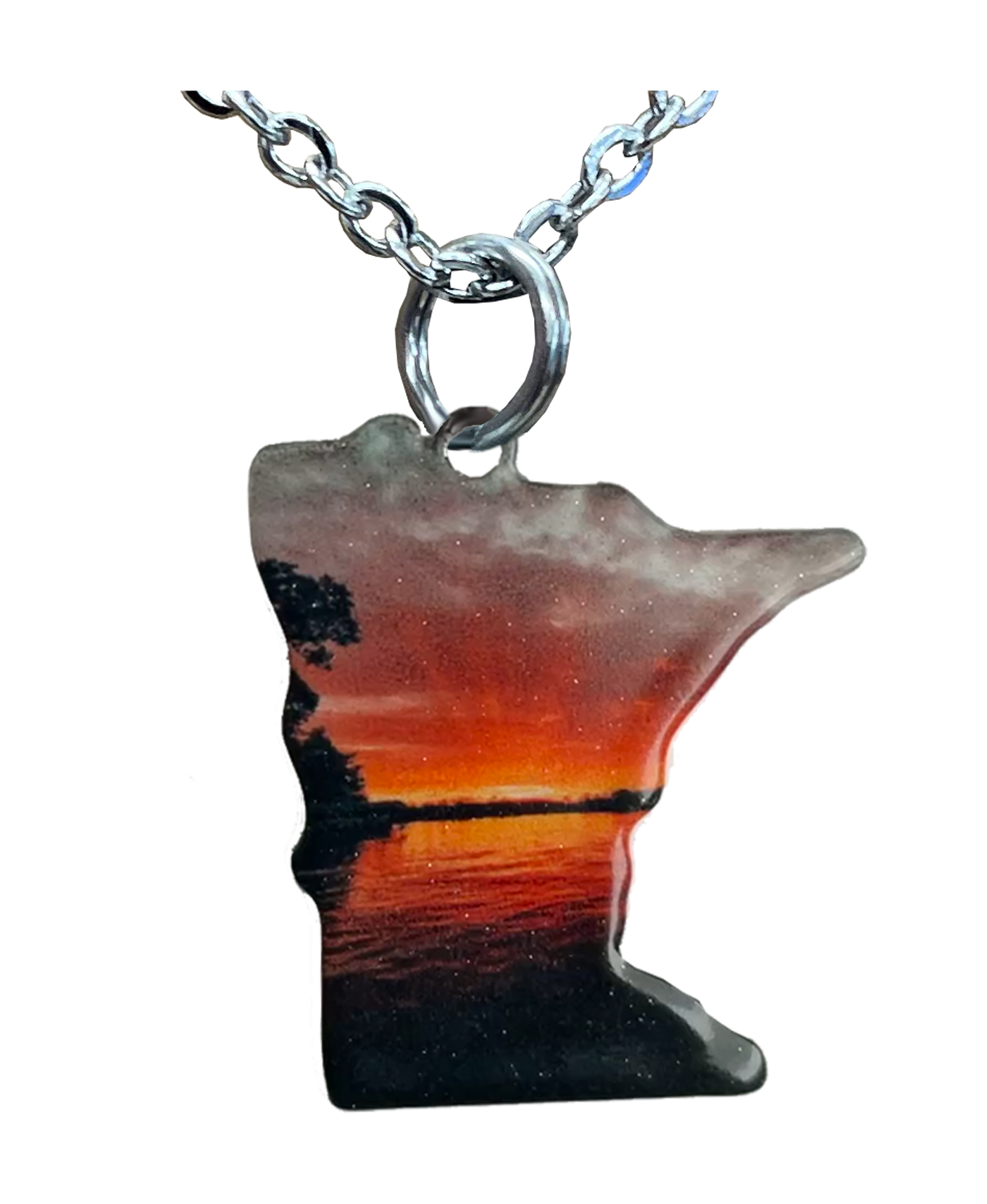 MN, Roberds Lake, Large Necklace #4745X