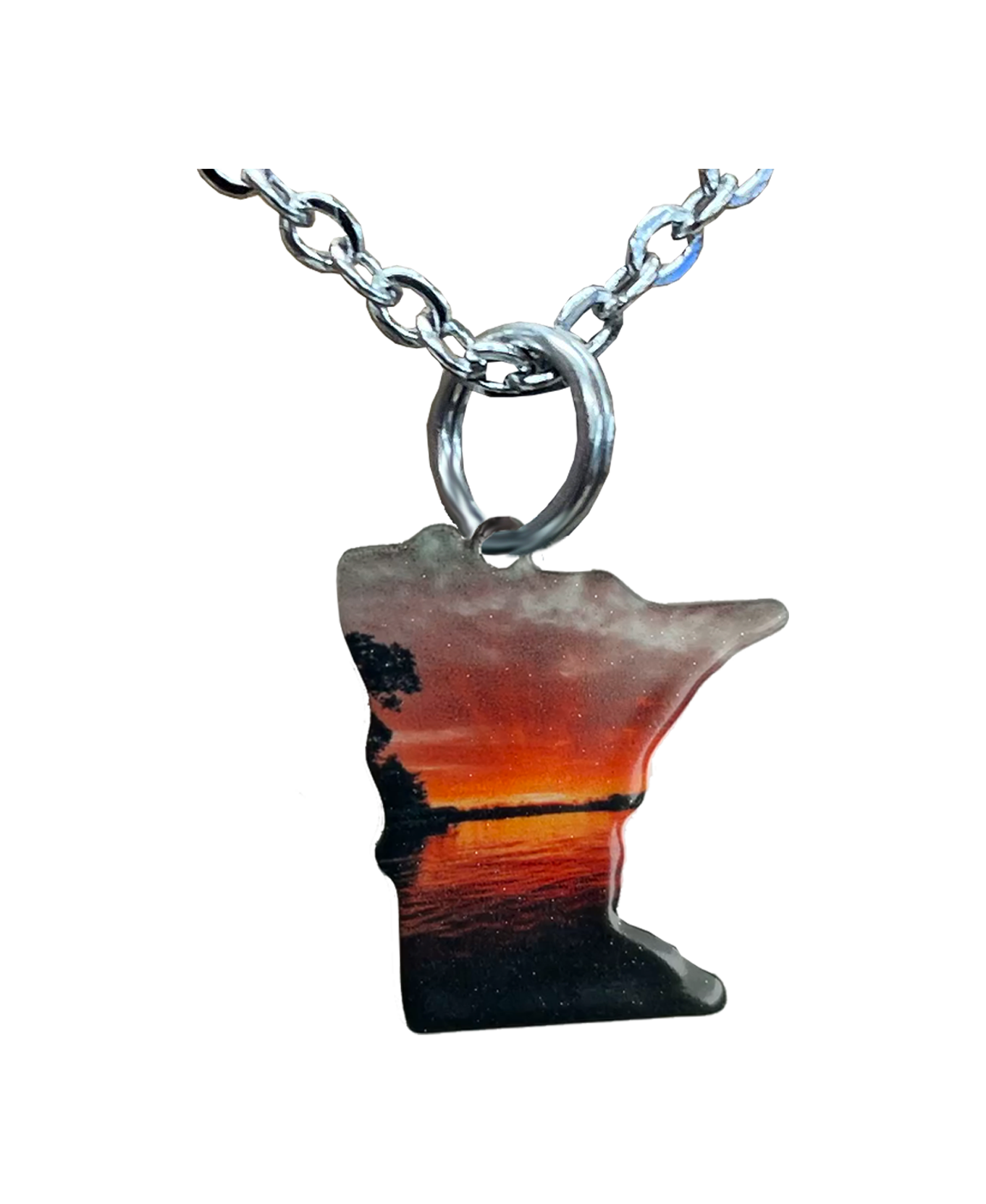 MN, Roberds Lake, Small Necklace #4754X