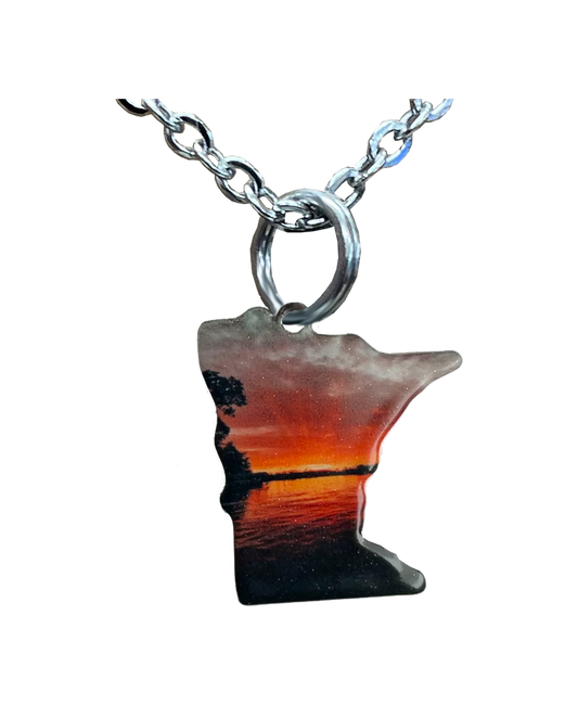 MN, Roberds Lake, Small Necklace #4754X