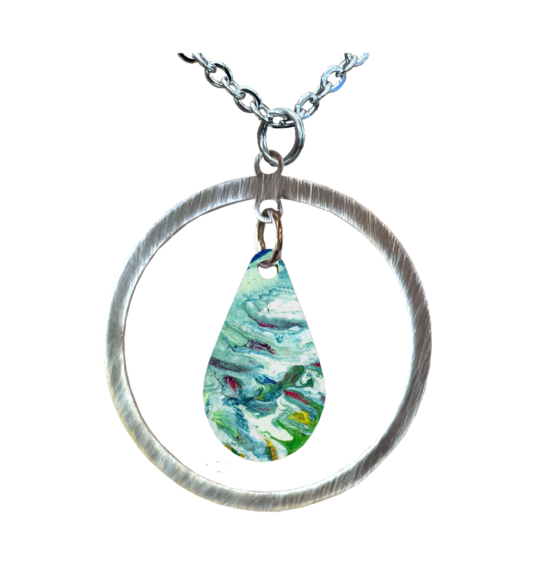 Blue Water by Shelter Necklace, Item #4789X