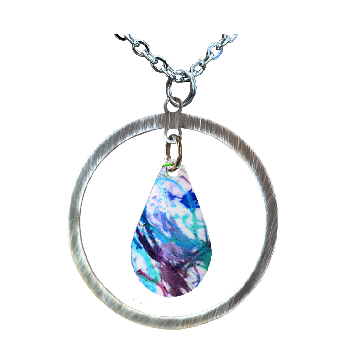 Watercolors by Alaso Necklace, Item #4795X