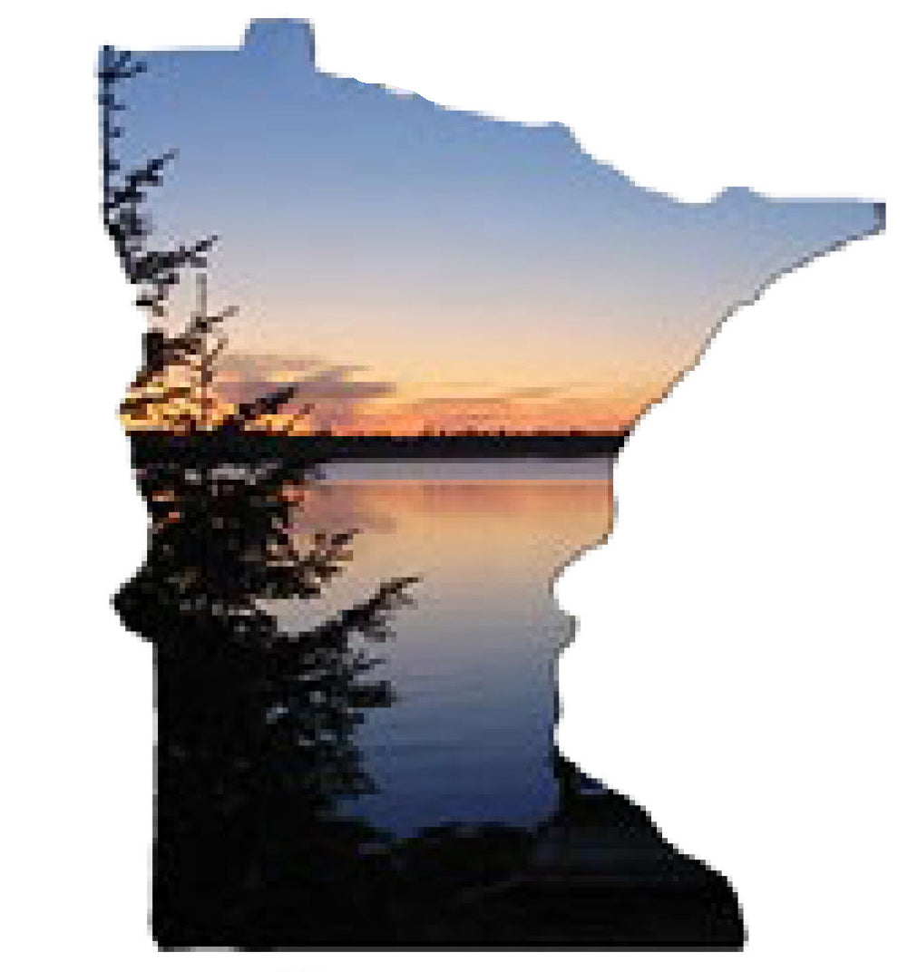 MN, Blue Sunset Magnet, #9537