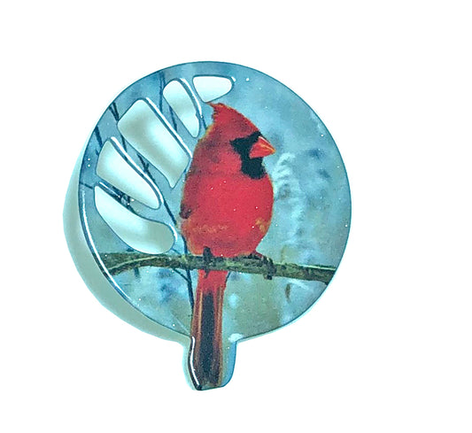 Cardinal Circle Pin, Item# 6087