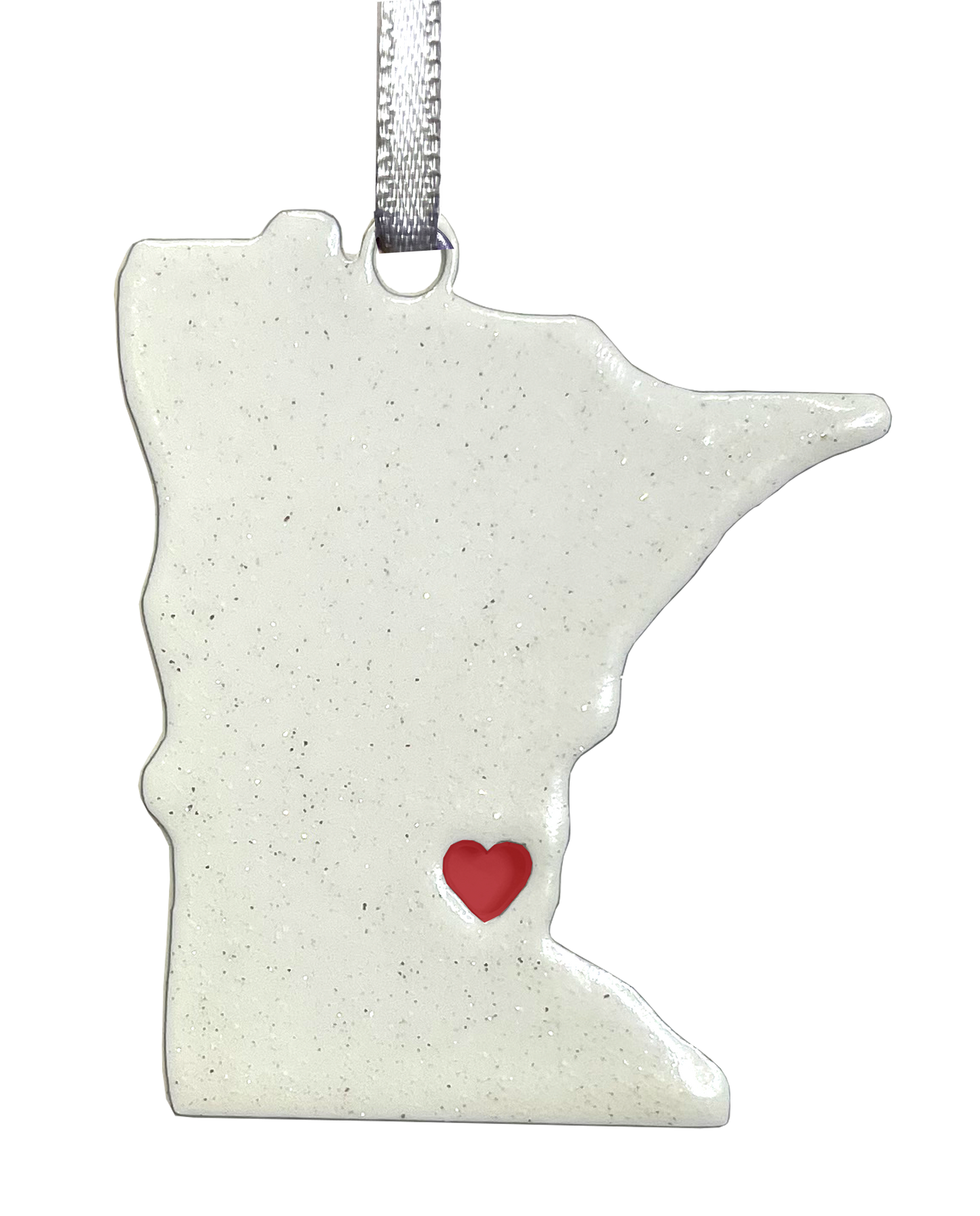 I heart Minnesota Ornament 2.5 inch, #8000