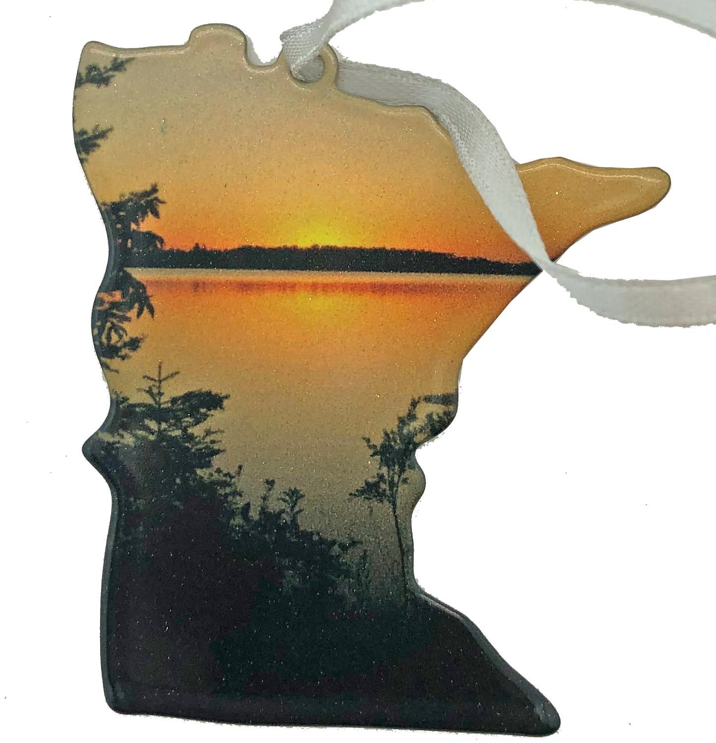 MN Yellow Sunset,  ornament #8028