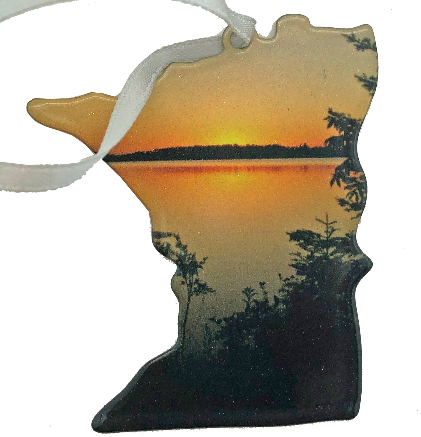 MN Yellow Sunset,  ornament #8028