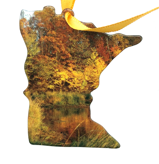 MN, Fall Colors, ornament #8080