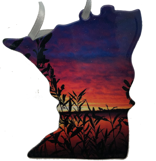 Waves of Grain MN 2 1/2 or 3 1/2 inch ornament