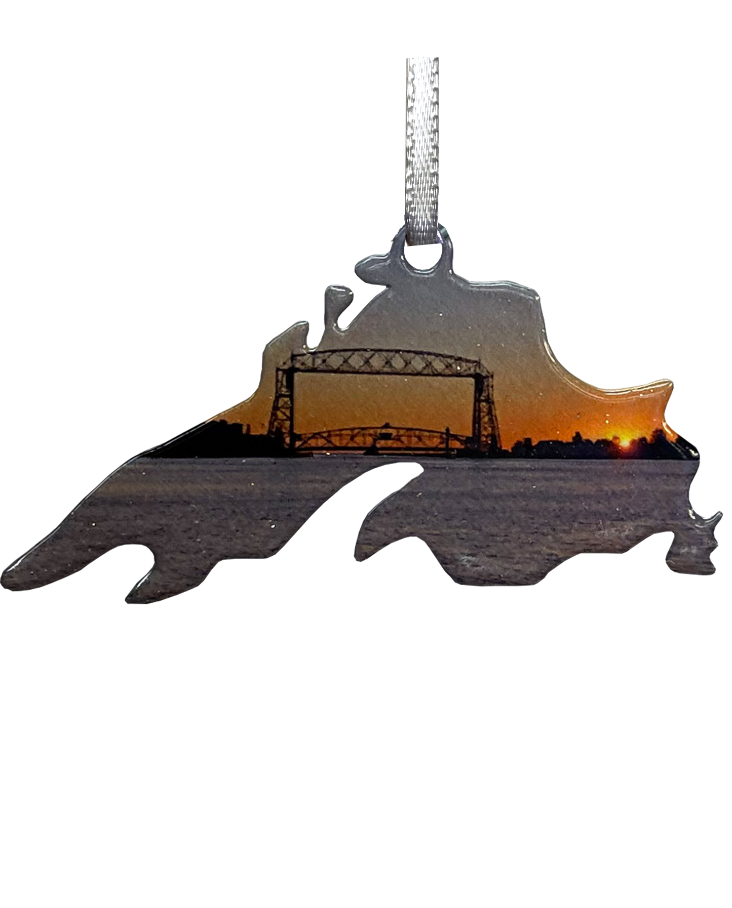 Lake Superior Duluth Lift Bridge, Ornament, #8186