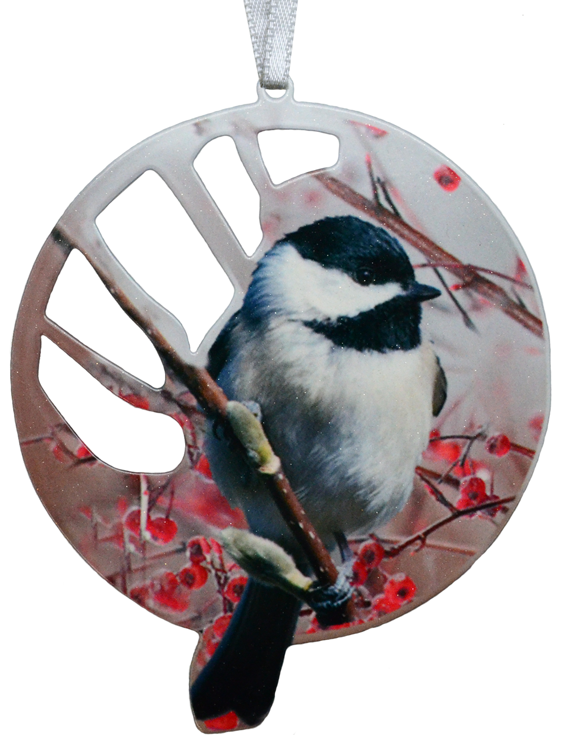 Chickadee 4 inch ornament, Item# 8234