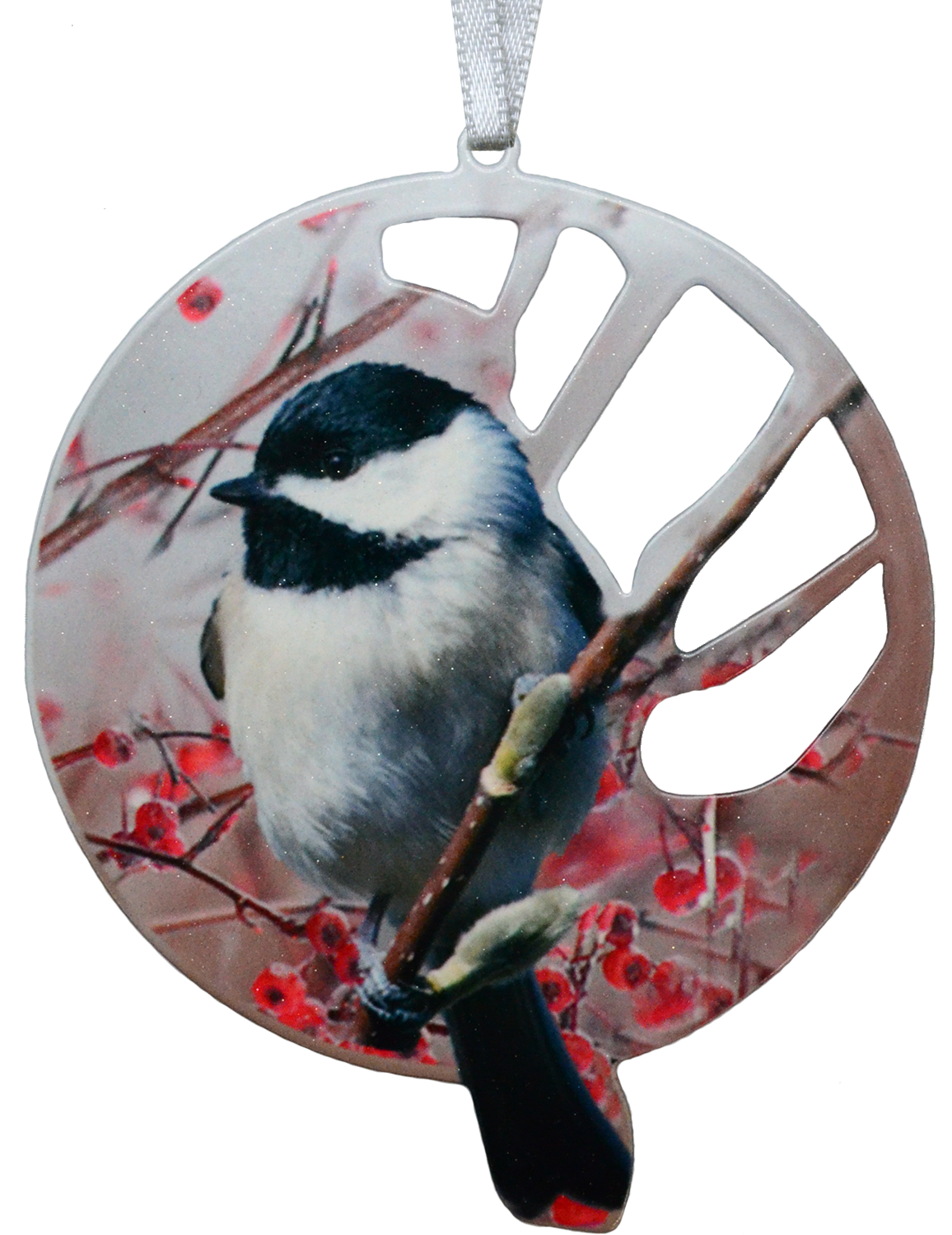 Chickadee 4 inch ornament, Item# 8234