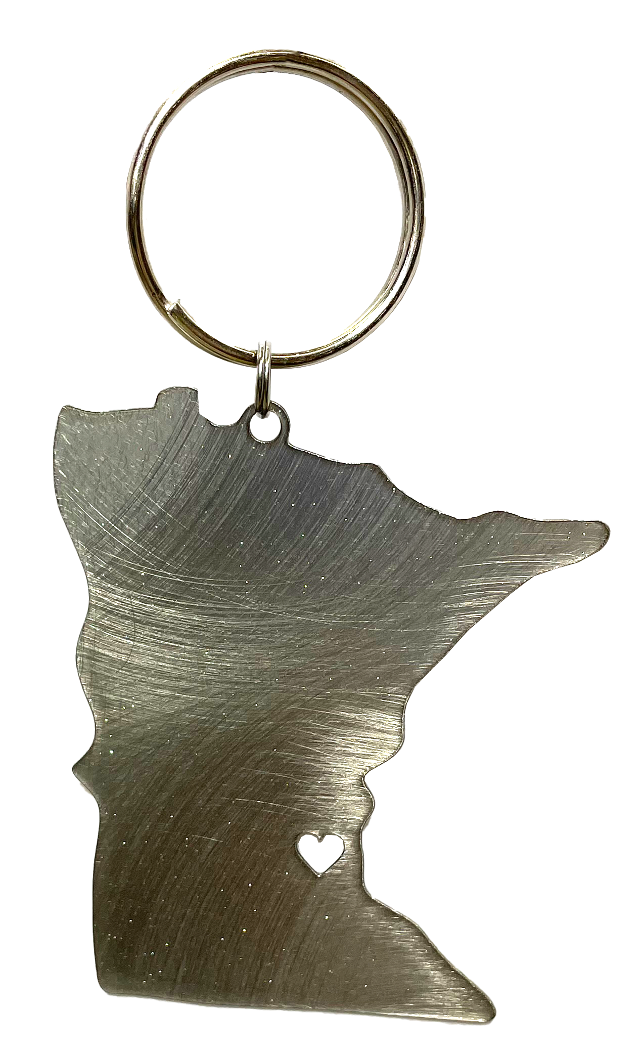 I Heart Minnesota, Stainless Steel, Key Chain #8505