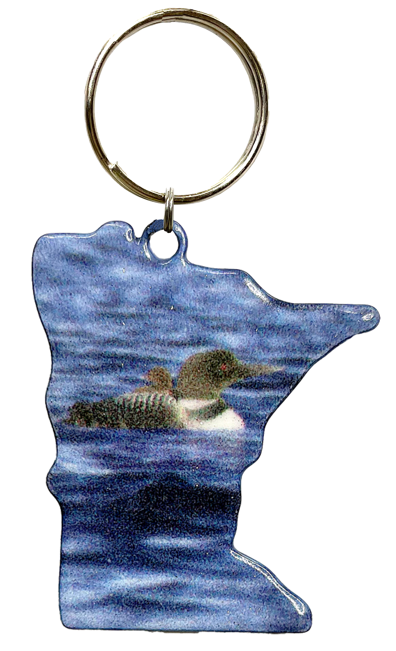 MN, Loon, Key Chain #8507