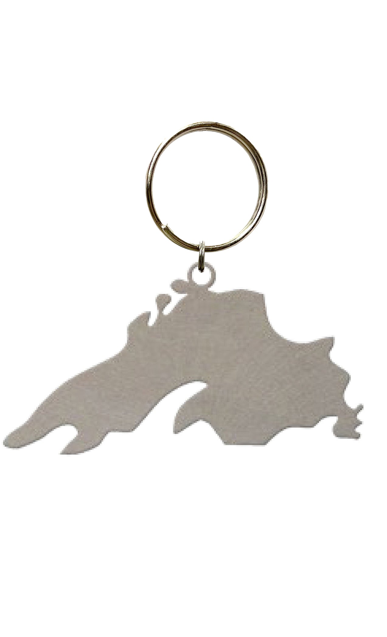 Lake Superior, Stainless Steel, Key Chain #8539