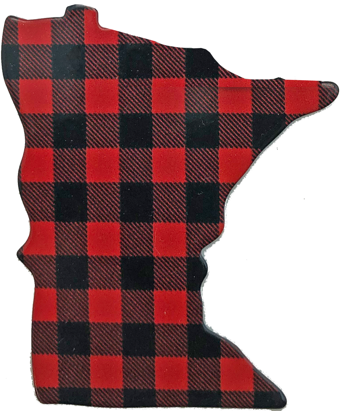 MN, Lumberjack Plaid, Pin #6017