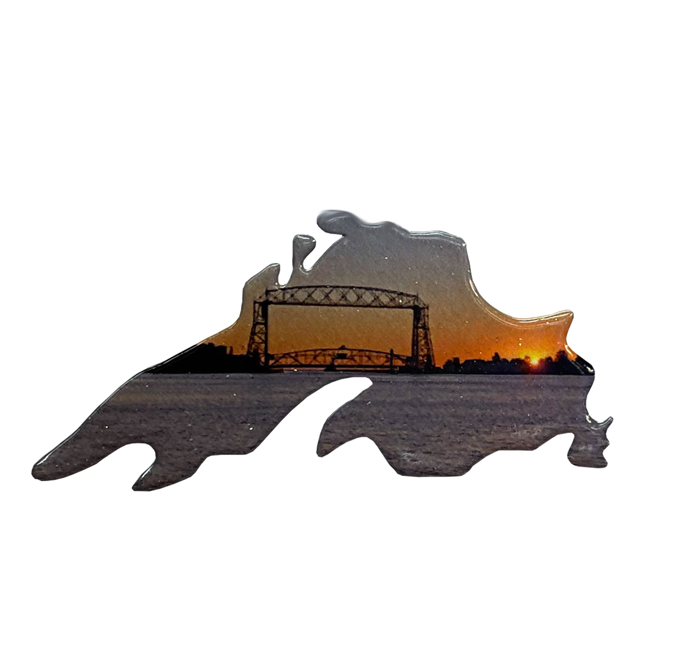 Lake Superior, Duluth Lift Bridge Magnet #9562