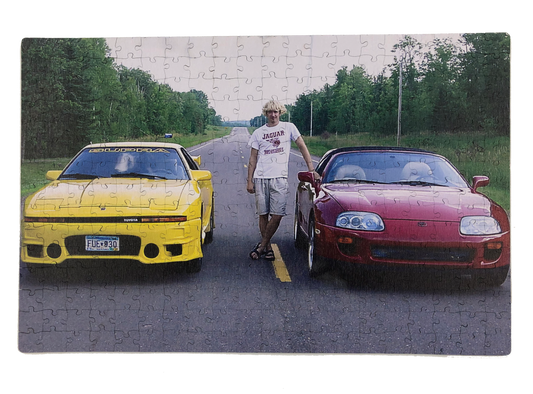 Custom, Premium Wood Puzzle, 12x18", 255 piece, 11x13 174 piece laser cut