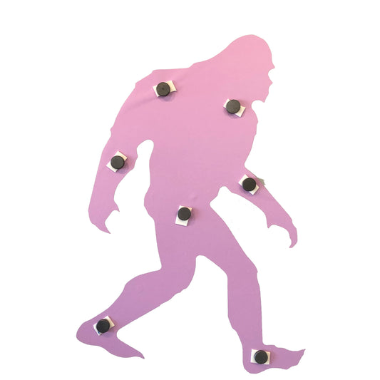 Sasquatch wall art by d'ears, made in the USA, 18 gauge steel, Item# Z1022