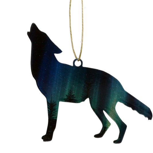 Wolf Ornament #8121