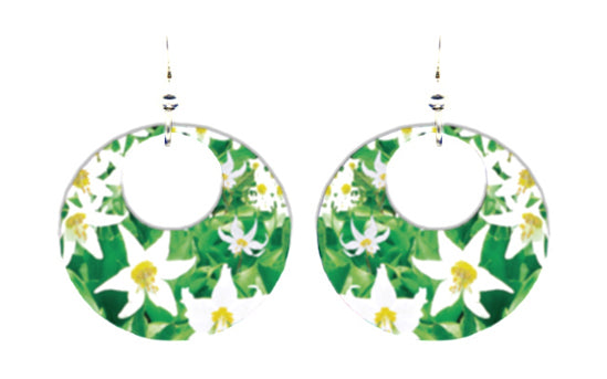 Avalanche Lily earrings #2497 by d'ears