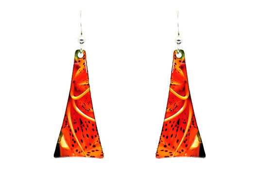 Tiger Lily earrings #2499 by d'ears