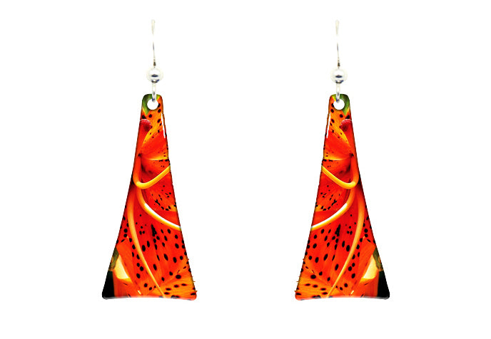Tiger Lily earrings #2499 by d'ears