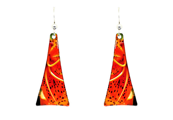 Tiger Lily earrings #2499 by d'ears
