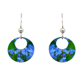 Forget Me Not Earrings #2571 by d'ears