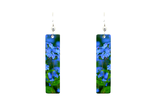 Forget Me Not Earrings #2575 by d'ears