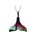 Forest of Lights Whale Tail Necklace #4430X