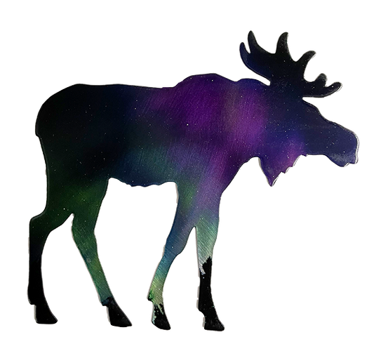 Mooose Fire & Ice Magnet #9602