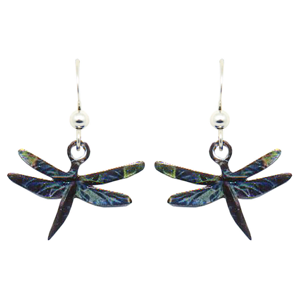 Aurora Dragonfly earrings #N1111 by d'ears