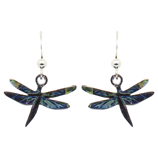 Aurora Dragonfly earrings #N1111 by d'ears