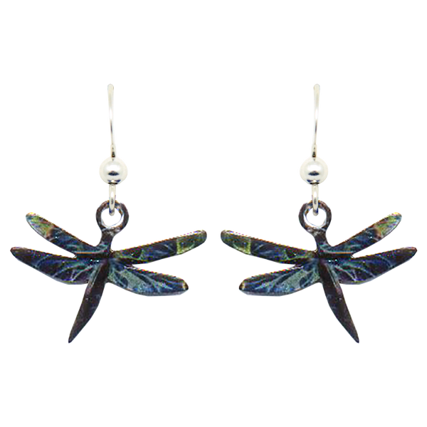 Aurora Dragonfly earrings #N1111 by d'ears
