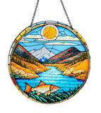 Salmon Suncatcher #SC146 by d'ears