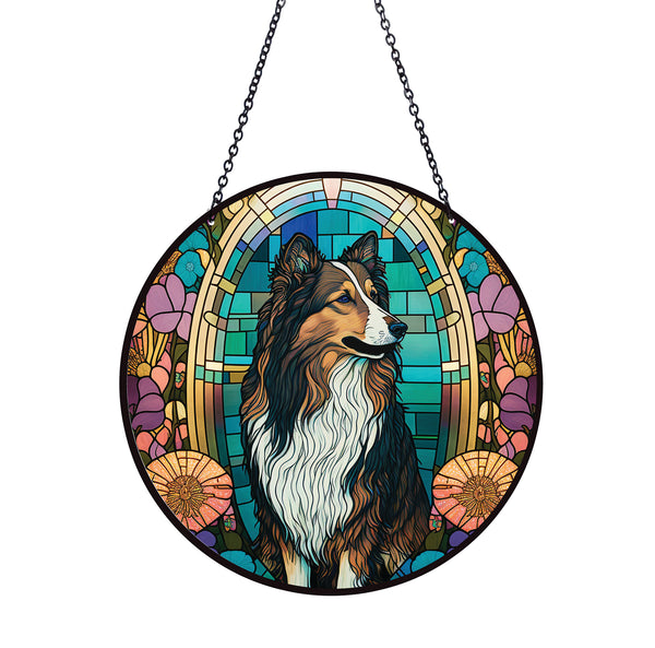 Collie Suncatcher #SC150 by d'ears