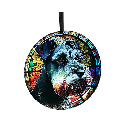 Giant Schnauzer, Acrylic Window Ornament #SC168