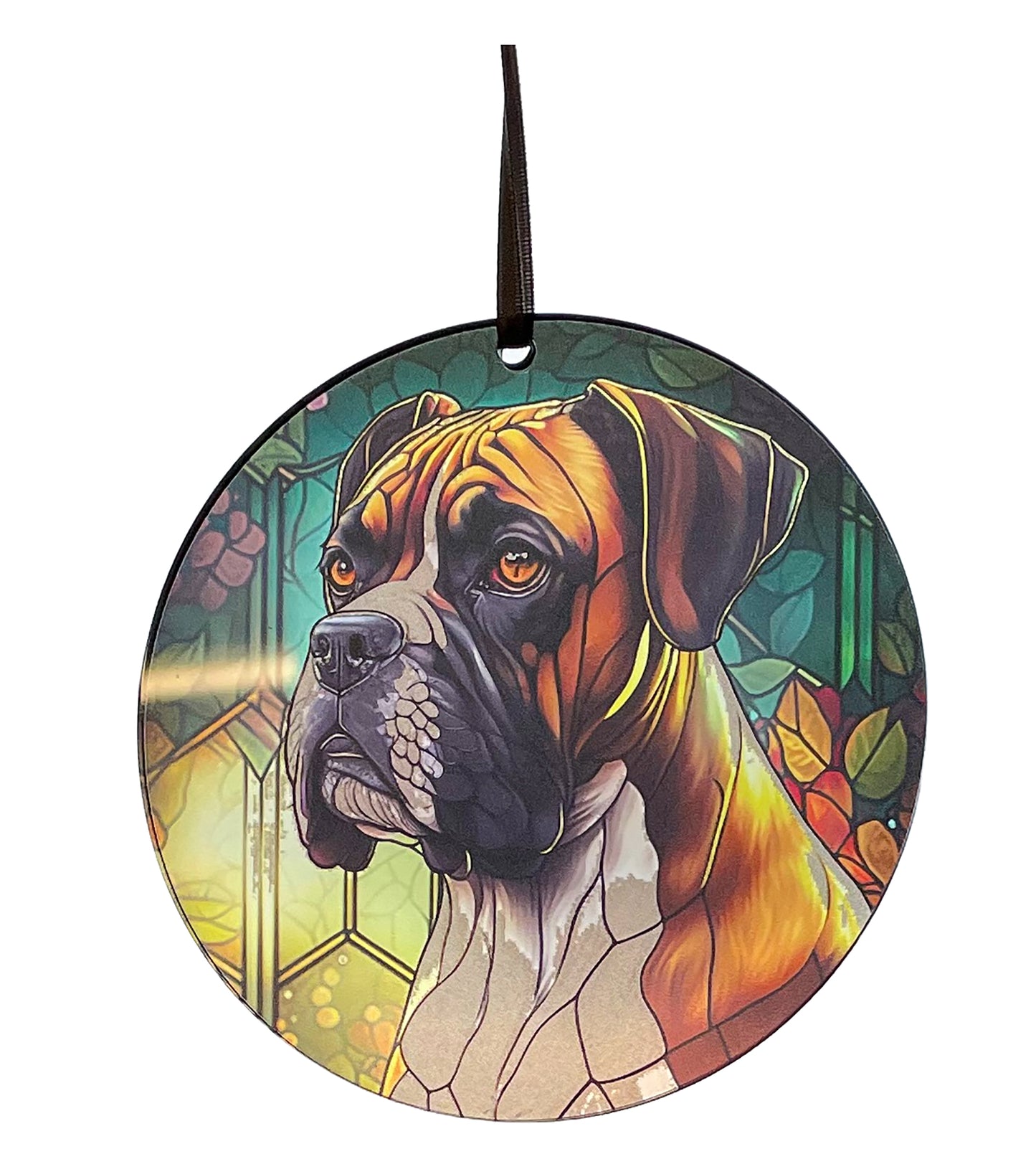 Boxer, Acrylic Window Ornament #SC173