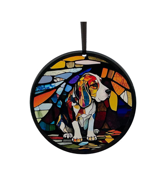 Beagle, Acrylic Window Ornament #SC221