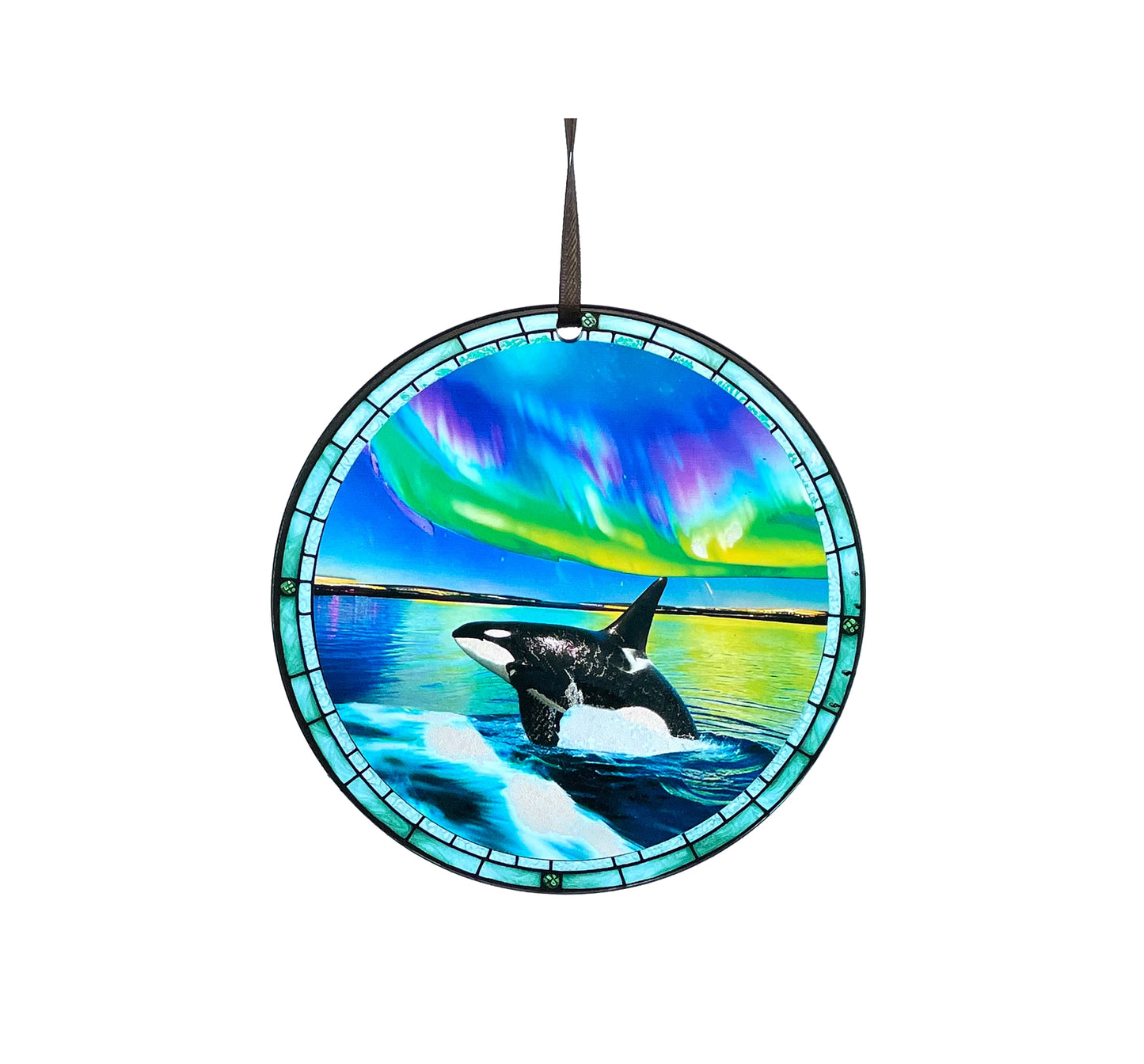 Orca, Acrylic Window Ornament #SC259