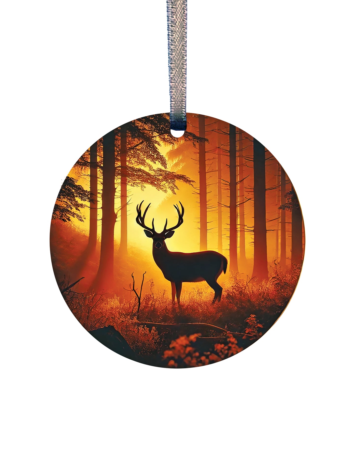 Sunset Buck, Acrylic Window Ornament #SC274