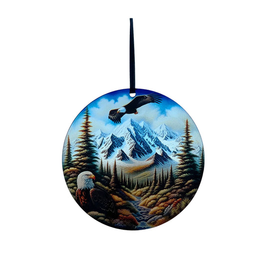 Eagle Mountains, Acrylic Window Ornament #SC347