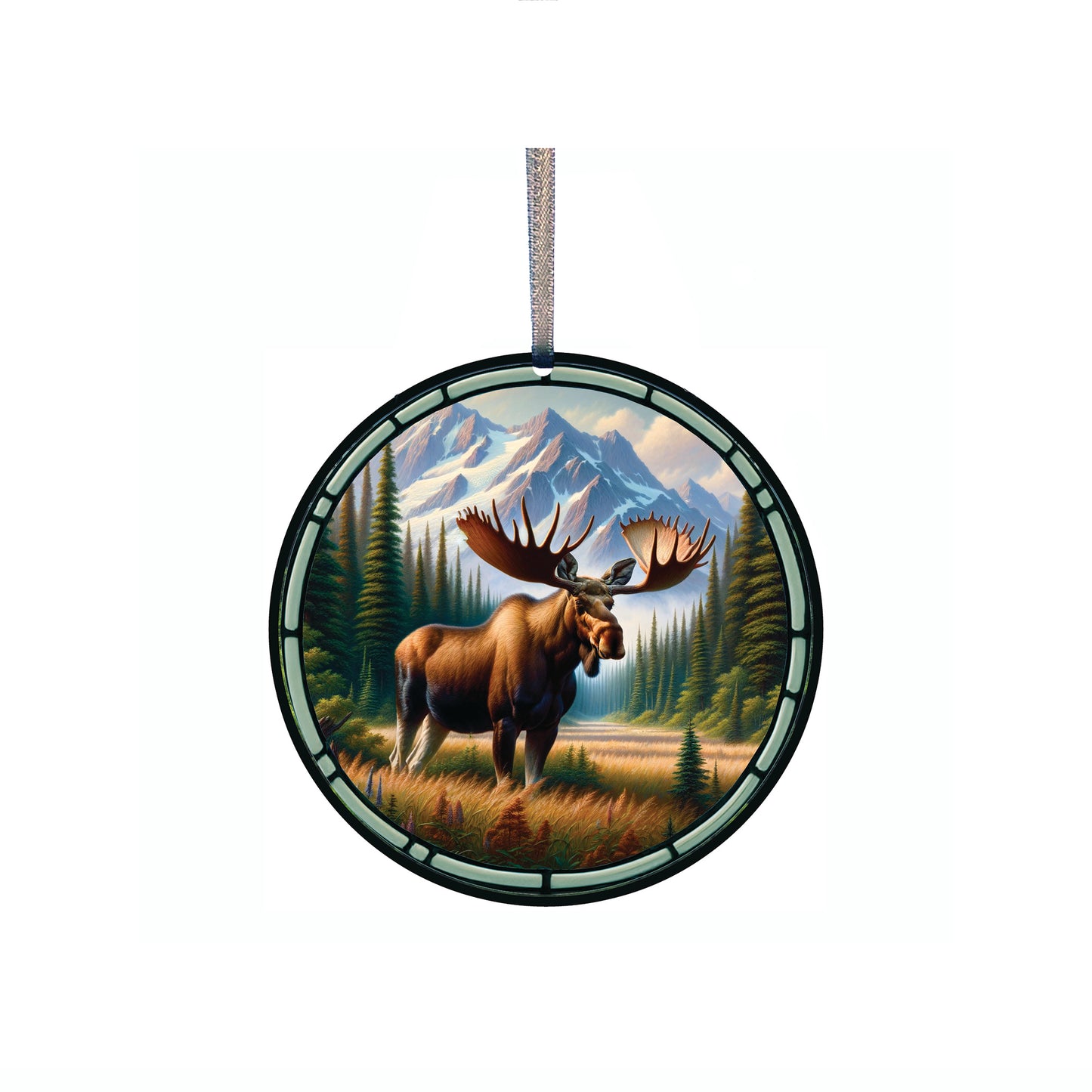 Moose, Acrylic Window Ornament #SC367