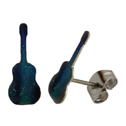 Aurora Guitar Post Earrings, Item# 0101