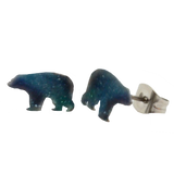 Aurora Bear post earrings, Item# 0127