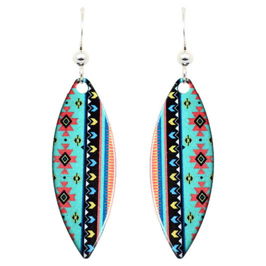 Teal Aztec