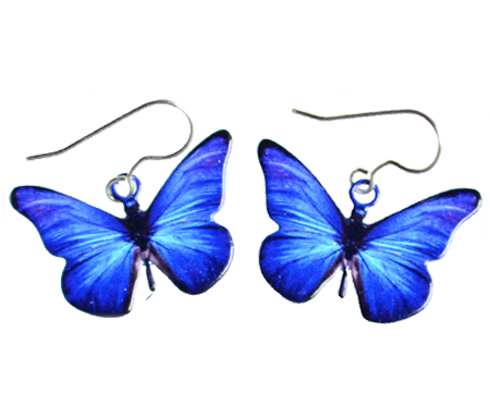 Iridescence Butterfly Earrings