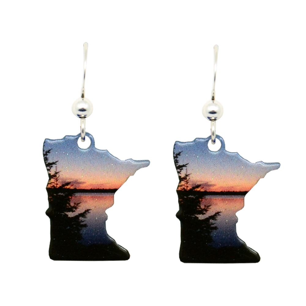 Blue Sunset MN Earrings, Item# 1679