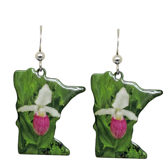 MN, Lady Slipper Earrings #1681